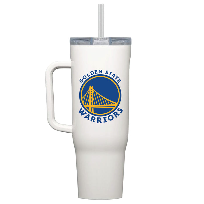 Corkcicle Cruiser 40oz Tumbler with Golden State Warriors Primary Logo