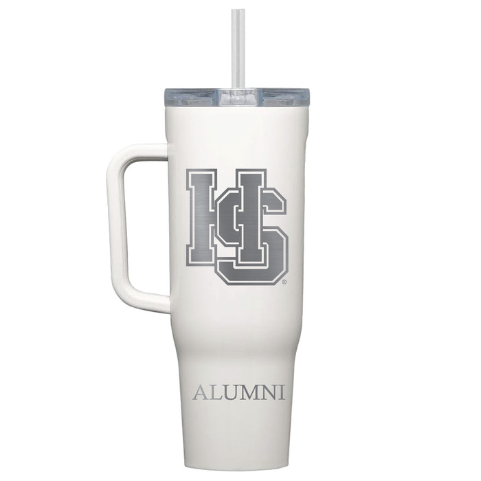 Corkcicle Cruiser 40oz Tumbler with Hampden Sydney Alumni Primary Logo