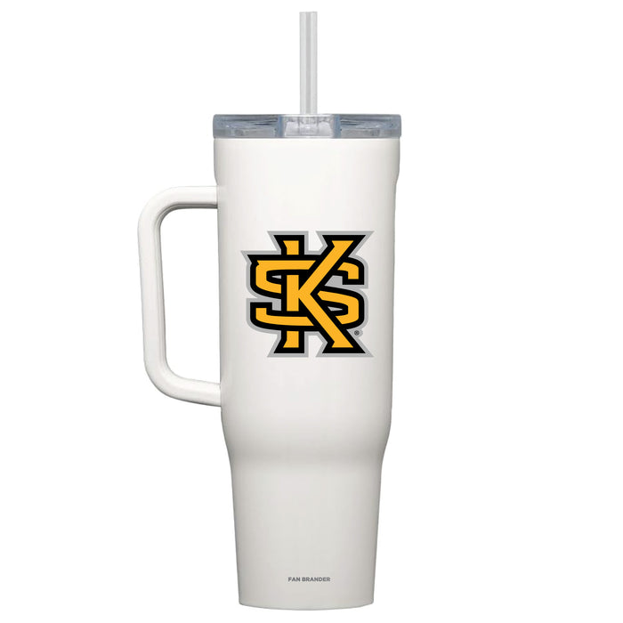Corkcicle Cruiser 40oz Tumbler with Kennesaw State Owls Primary Logo