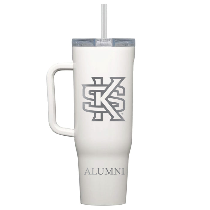 Corkcicle Cruiser 40oz Tumbler with Kennesaw State Owls Alumni Primary Logo