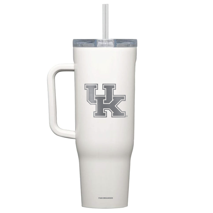 Corkcicle Cruiser 40oz Tumbler with Kentucky Wildcats Etched Primary Logo