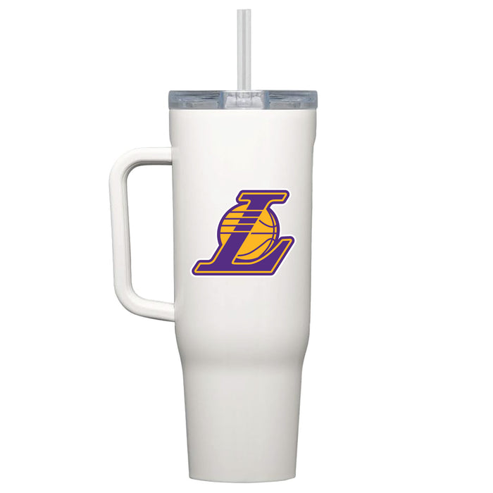 Corkcicle Cruiser 40oz Tumbler with LA Lakers Secondary Logo