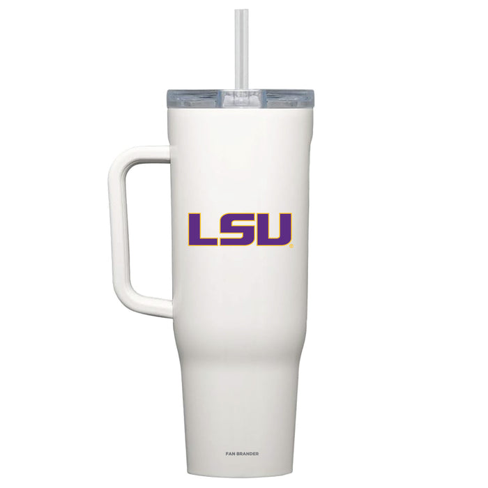 Corkcicle Cruiser 40oz Tumbler with LSU Tigers Primary Logo