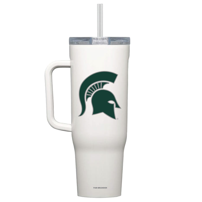 Corkcicle Cruiser 40oz Tumbler with Michigan State Spartans Primary Logo