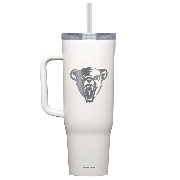 Corkcicle Cruiser 40oz Tumbler with Maine Black Bears Etched Primary Logo