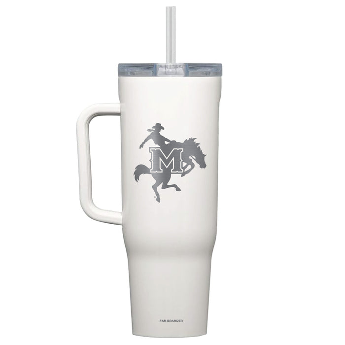 Corkcicle Cruiser 40oz Tumbler with McNeese State Cowboys Etched Primary Logo