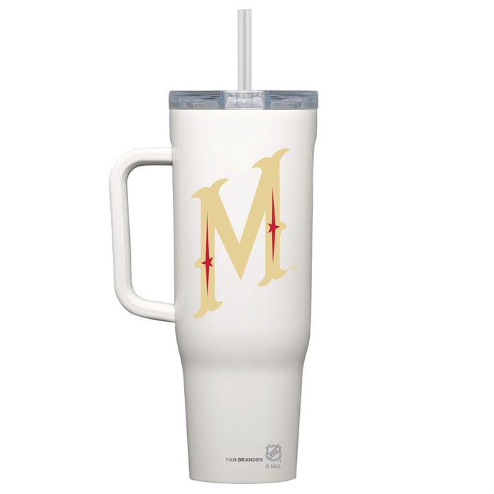 Corkcicle Cruiser 40oz Tumbler with Minnesota Wild Secondary Logo