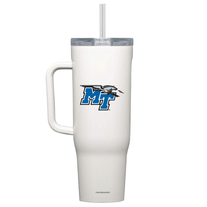 Corkcicle Cruiser 40oz Tumbler with Middle Tennessee State Blue Raiders Primary Logo