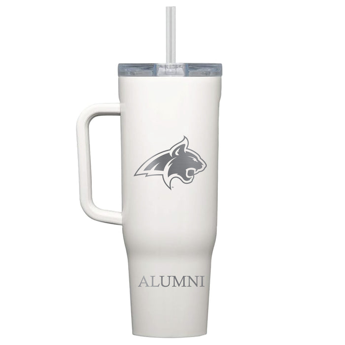 Corkcicle Cruiser 40oz Tumbler with Montana State Bobcats Alumni Primary Logo