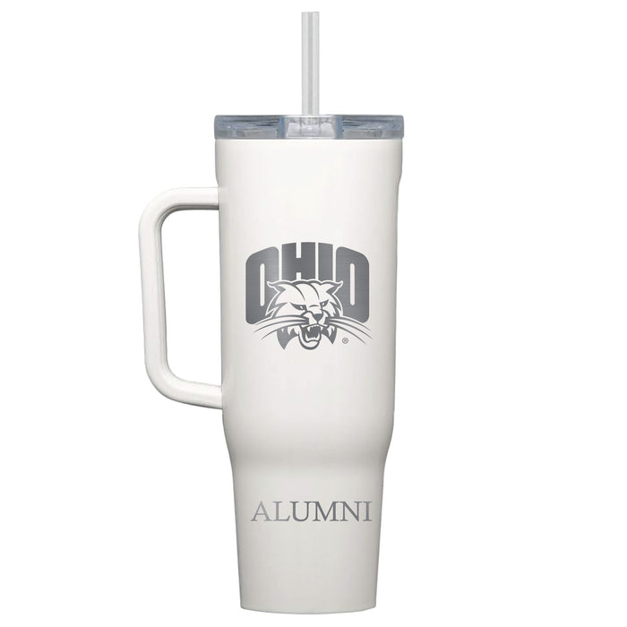 Corkcicle Cruiser 40oz Tumbler with Ohio University Bobcats Alumni Primary Logo