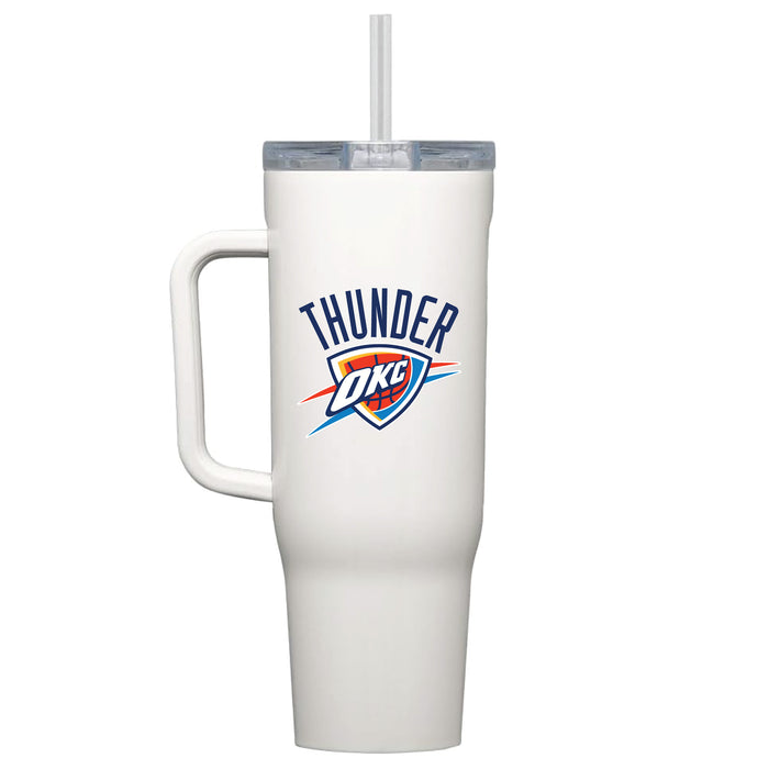 Corkcicle Cruiser 40oz Tumbler with Oklahoma City Thunder Primary Logo