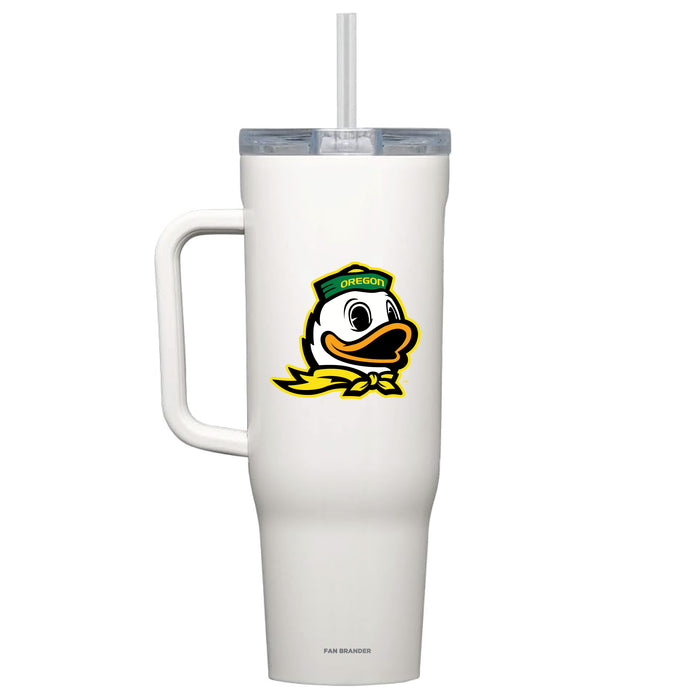 Corkcicle Cruiser 40oz Tumbler with Oregon Ducks Secondary Logo