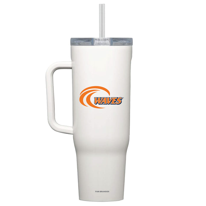 Corkcicle Cruiser 40oz Tumbler with Pepperdine Waves Secondary Logo