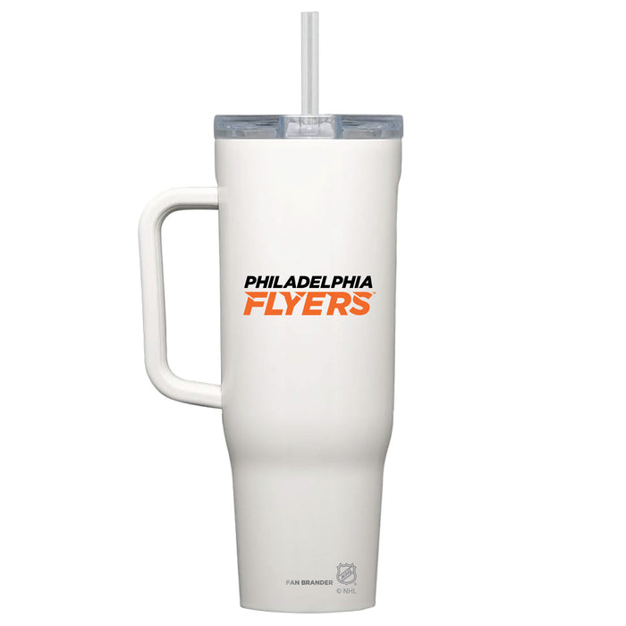 Corkcicle Cruiser 40oz Tumbler with Philadelphia Flyers Secondary Logo