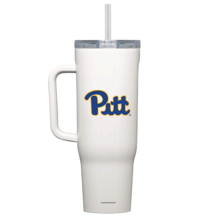 Corkcicle Cruiser 40oz Tumbler with Pittsburgh Panthers Primary Logo