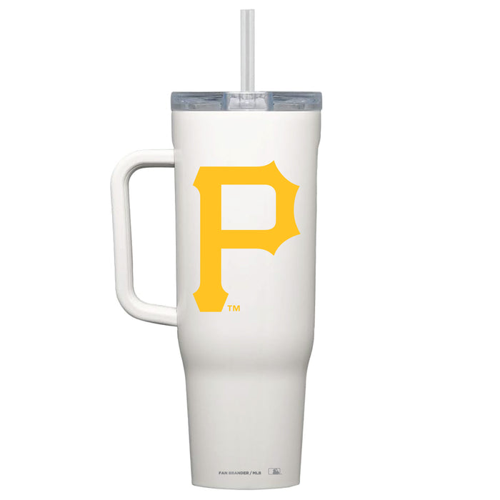 Corkcicle Cruiser 40oz Tumbler with Pittsburgh Pirates Primary Logo