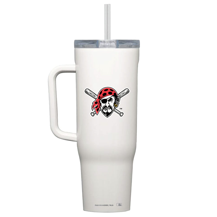 Corkcicle Cruiser 40oz Tumbler with Pittsburgh Pirates Secondary Logo