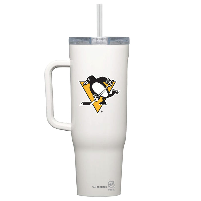 Corkcicle Cruiser 40oz Tumbler with Pittsburgh Penguins Primary Logo