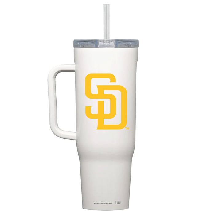 Corkcicle Cruiser 40oz Tumbler with San Diego Padres Primary Logo