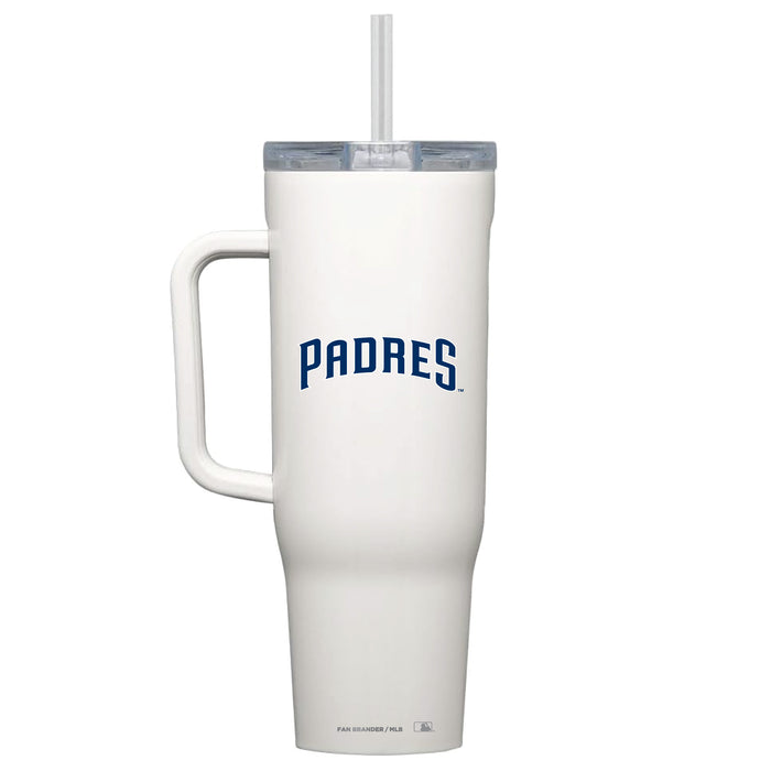 Corkcicle Cruiser 40oz Tumbler with San Diego Padres Secondary Logo