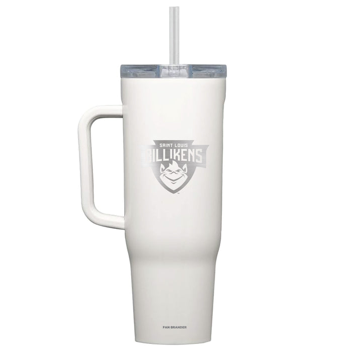 Corkcicle Cruiser 40oz Tumbler with Saint Louis Billikens Etched Primary Logo