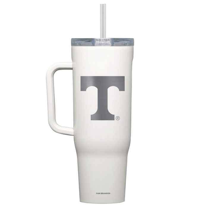 Corkcicle Cruiser 40oz Tumbler with Tennessee Vols Etched Primary Logo