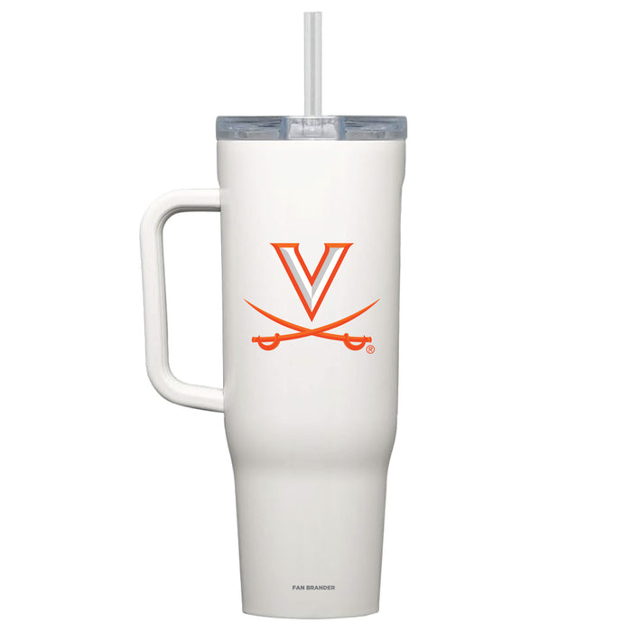 Corkcicle Cruiser 40oz Tumbler with Virginia Cavaliers Primary Logo