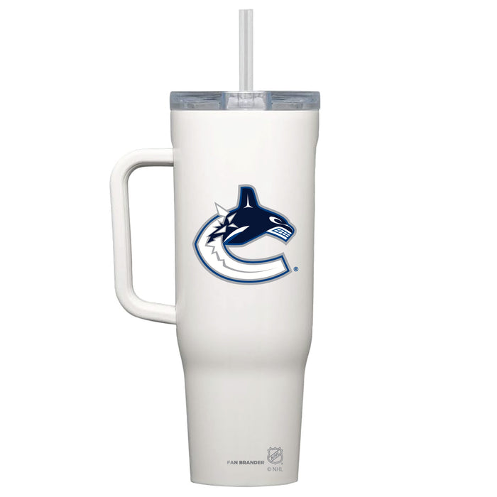 Corkcicle Cruiser 40oz Tumbler with Vancouver Canucks Primary Logo