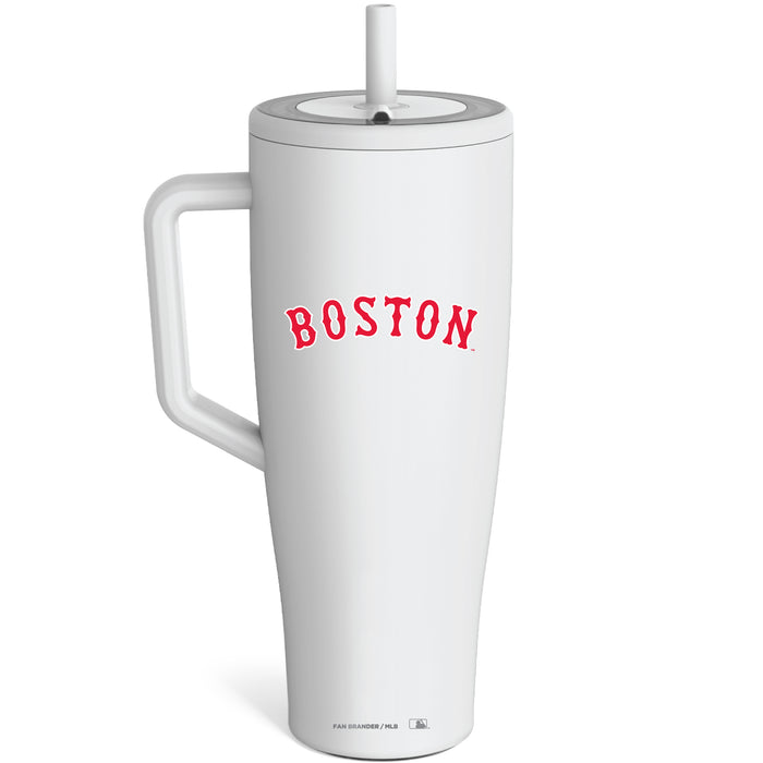 BruMate Era Tumbler with Boston Red Sox Workmark Logo