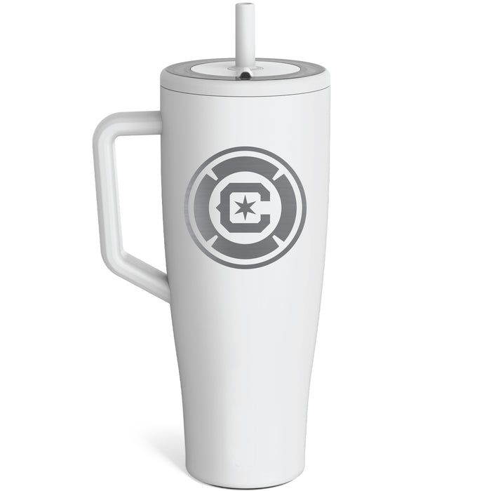 BruMate Era Tumbler with Chicago Fire Etched Primary Logo