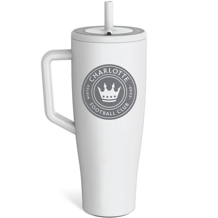 BruMate Era Tumbler with Charlotte FC Etched Primary Logo