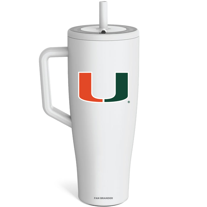 BruMate Era Tumbler with Miami Hurricanes Primary Logo