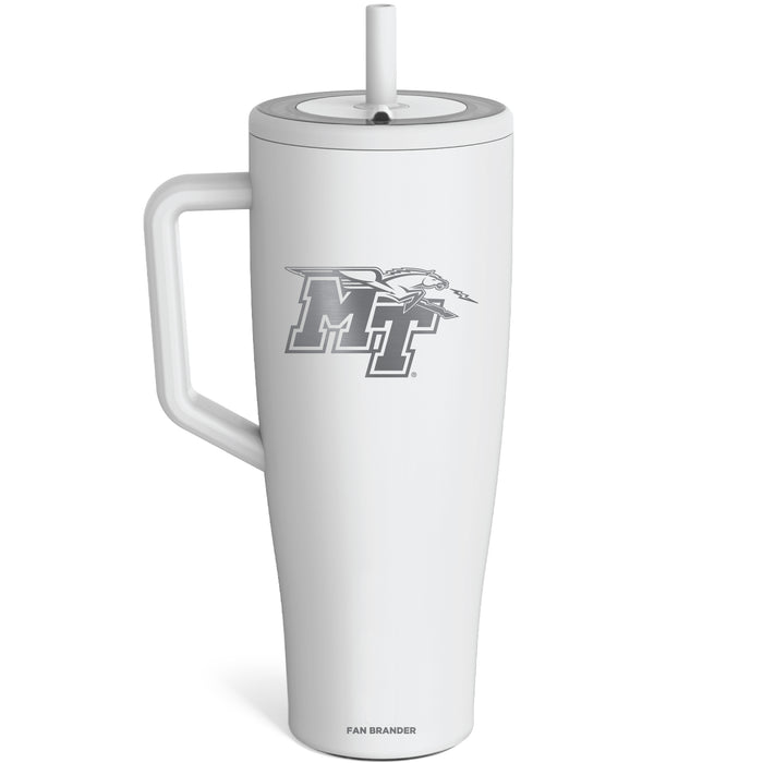BruMate Era Tumbler with Middle Tennessee State Blue Raiders Etched Primary Logo