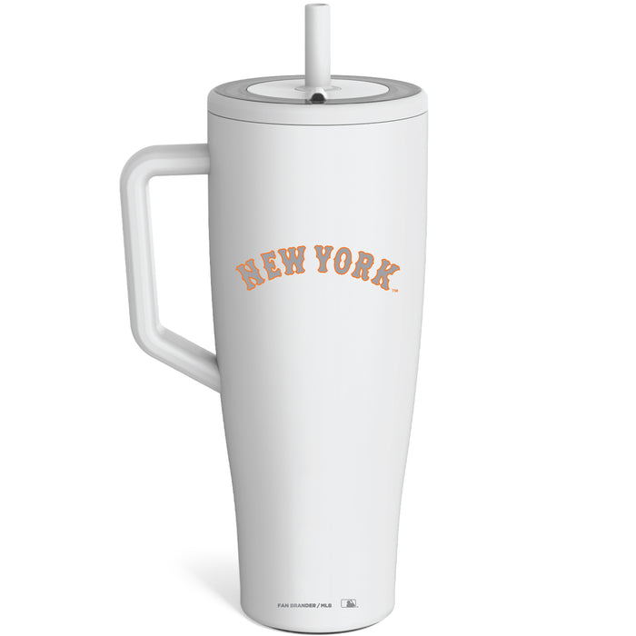 BruMate Era Tumbler with New York Mets Workmark Logo