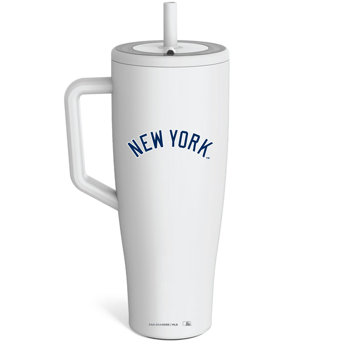 BruMate Era Tumbler with New York Yankees Workmark Logo