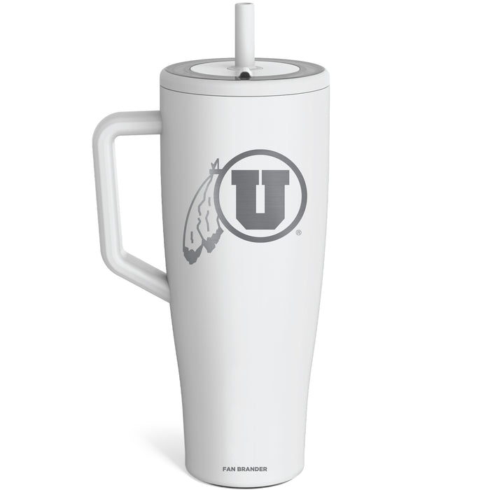 BruMate Era Tumbler with Utah Utes Etched Primary Logo