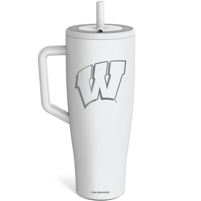 BruMate Era Tumbler with Wisconsin Badgers Etched Primary Logo