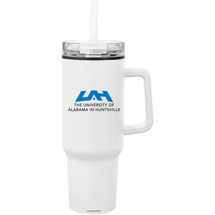 Fan Brander Quest Series 40oz Tumbler with UAH Chargers Primary Logo