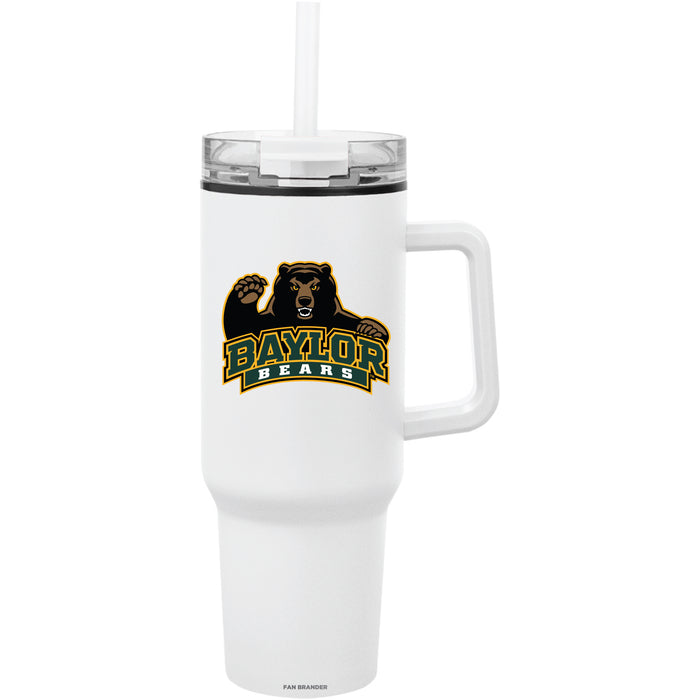 Fan Brander Quest Series 40oz Tumbler with Baylor Bears Secondary Logo