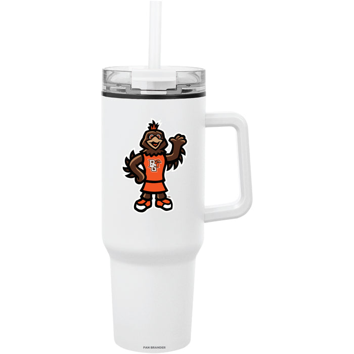 Fan Brander Quest Series 40oz Tumbler with Bowling Green Falcons Secondary Logo