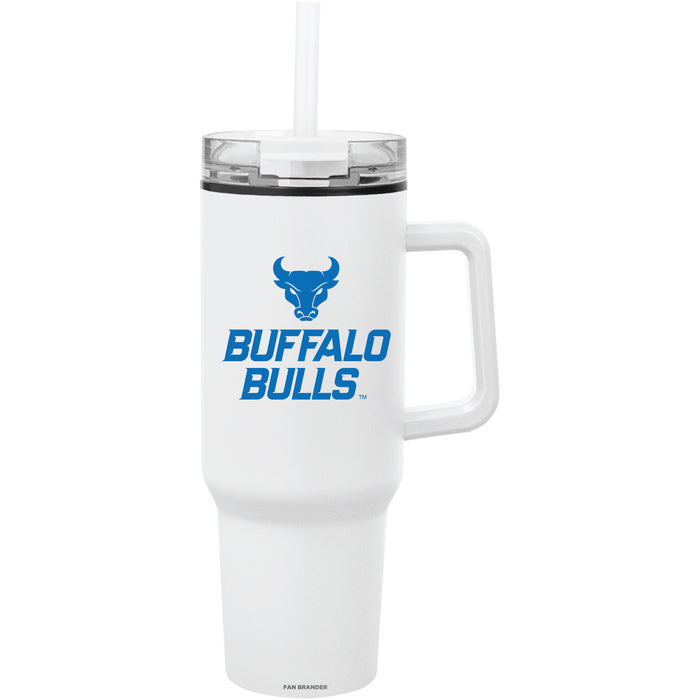 Fan Brander Quest Series 40oz Tumbler with Buffalo Bulls Secondary Logo