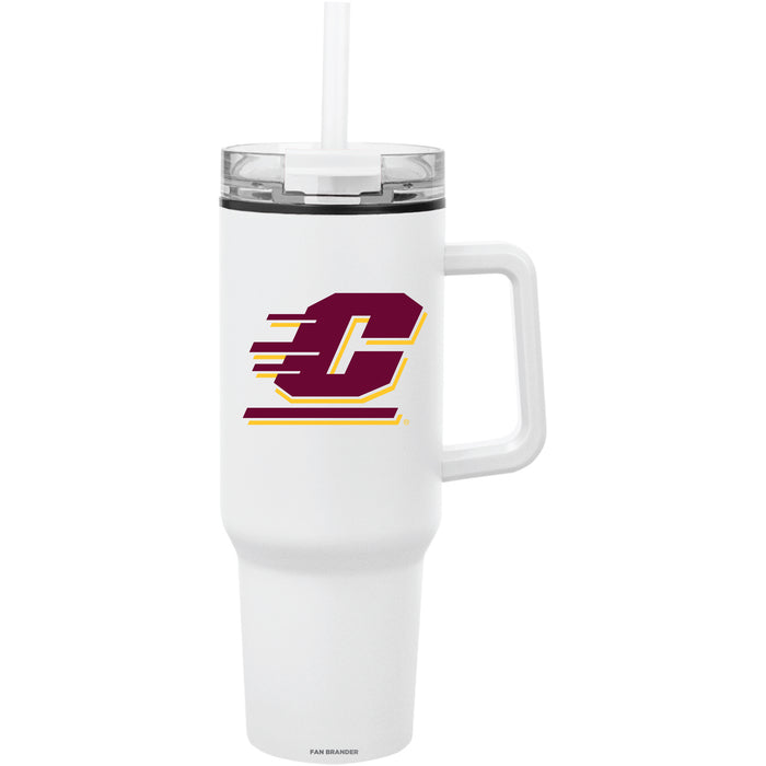 Fan Brander Quest Series 40oz Tumbler with Central Michigan Chippewas Primary Logo