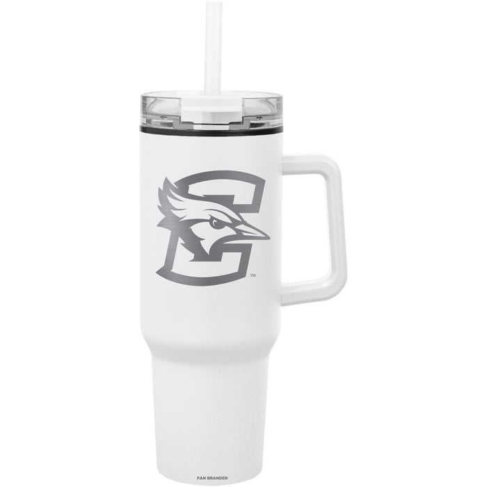 Fan Brander Quest Series 40oz Tumbler with Creighton University Bluejays Etched Primary Logo