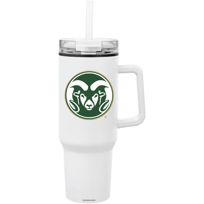 Fan Brander Quest Series 40oz Tumbler with Colorado State Rams Primary Logo