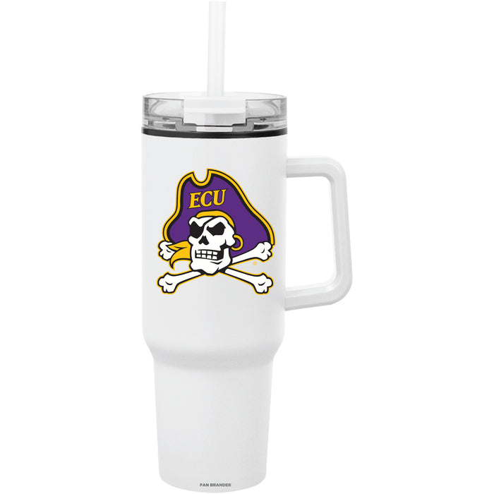 Fan Brander Quest Series 40oz Tumbler with East Carolina Pirates Primary Logo