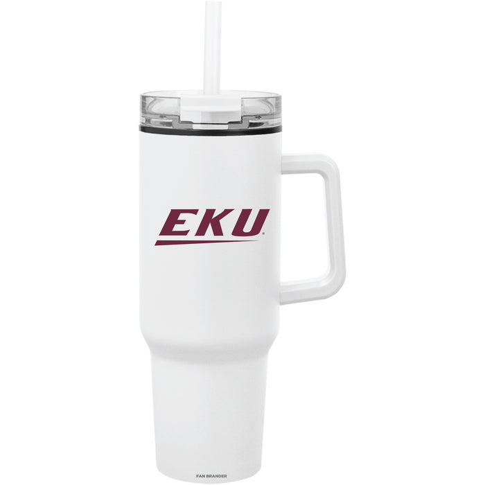 Fan Brander Quest Series 40oz Tumbler with Eastern Kentucky Colonels Primary Logo