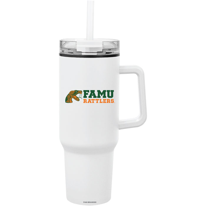 Fan Brander Quest Series 40oz Tumbler with Florida A&M Rattlers Primary Logo