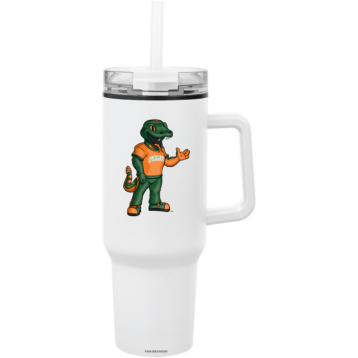Fan Brander Quest Series 40oz Tumbler with Florida A&M Rattlers Secondary Logo