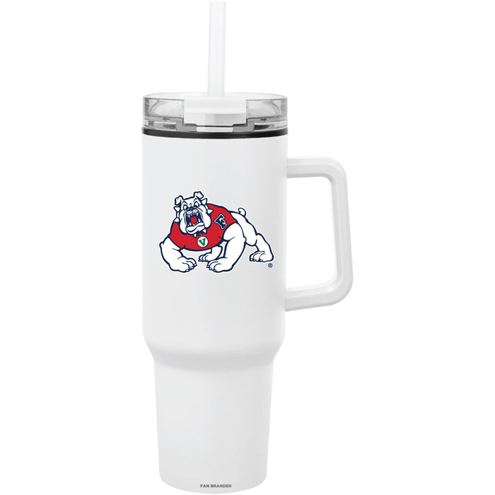 Fan Brander Quest Series 40oz Tumbler with Fresno State Bulldogs Primary Logo