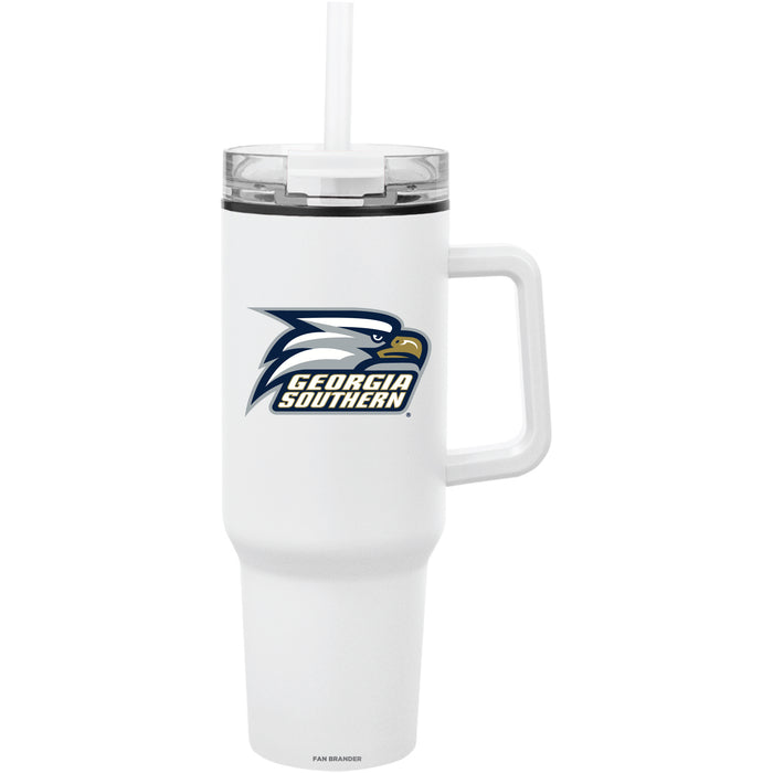 Fan Brander Quest Series 40oz Tumbler with Georgia Southern Eagles Secondary Logo